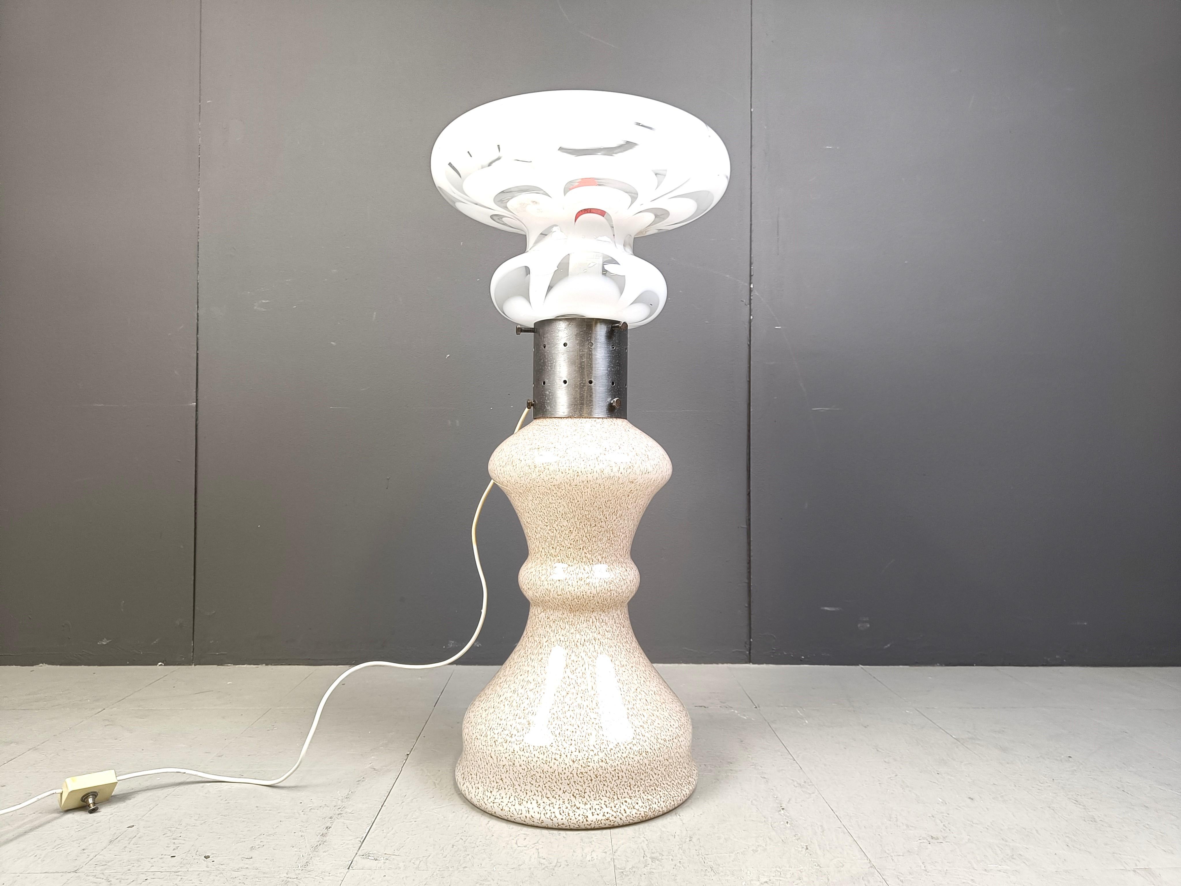 Lámpara de pie vintage de Mazzega, años 1960 en Bueno estado para la venta en Leuven, Vlaams Gewest