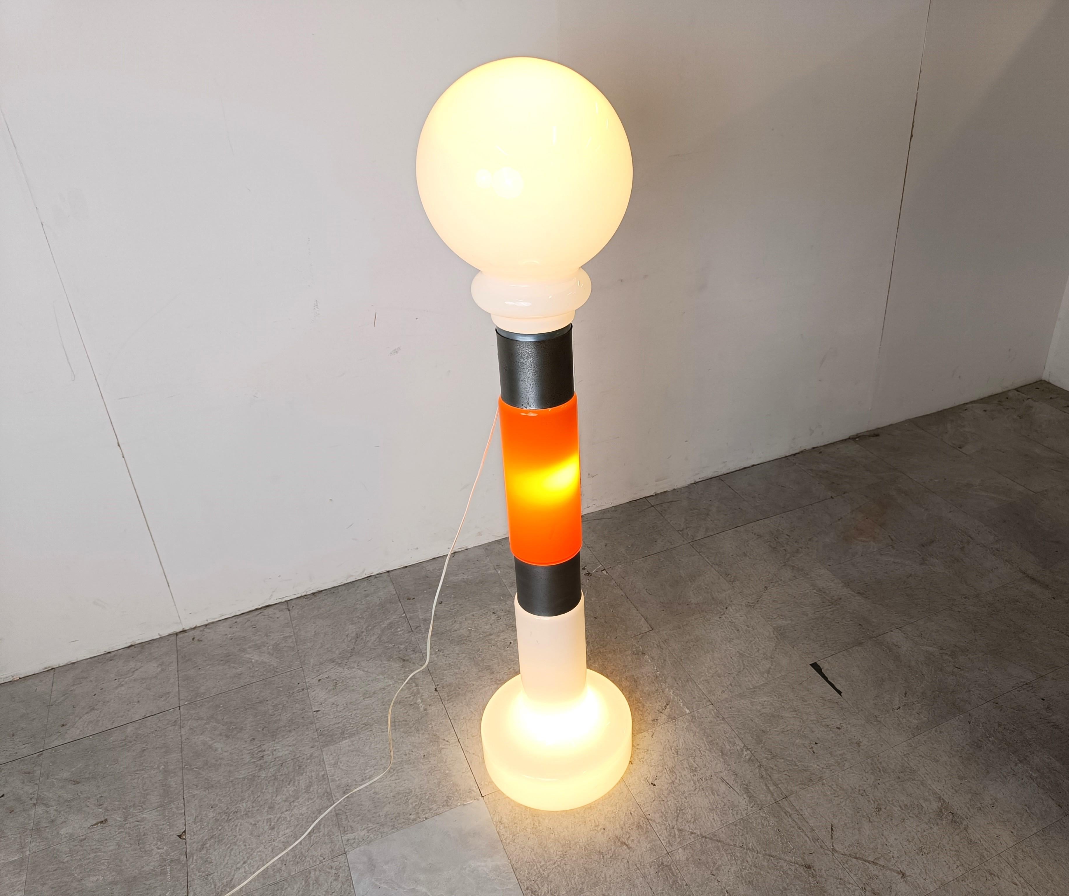 Vintage floor lamp by Mazzega, 1960s For Sale 1