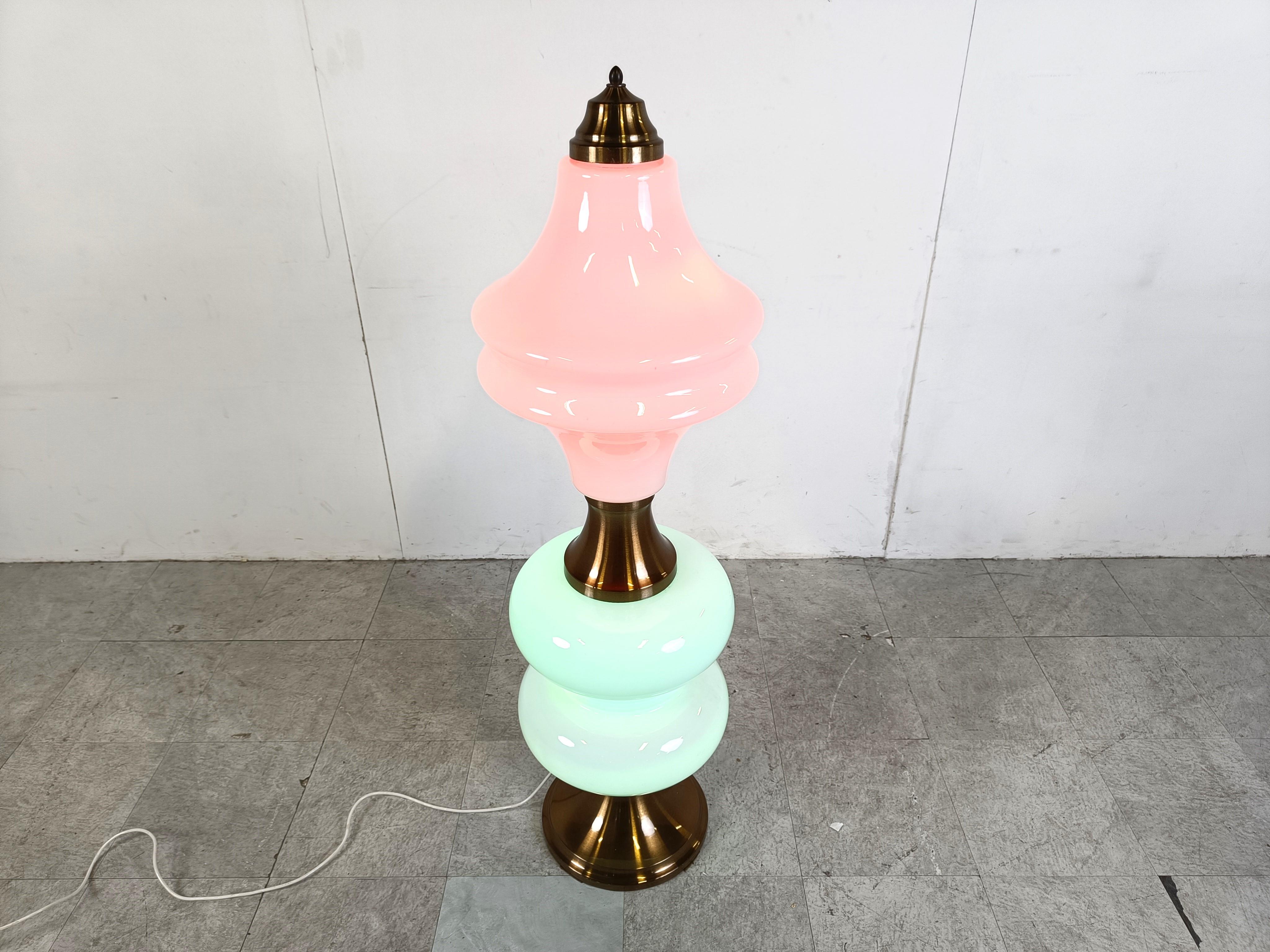 Lámpara de pie vintage de Mazzega, años 1960 en venta 1