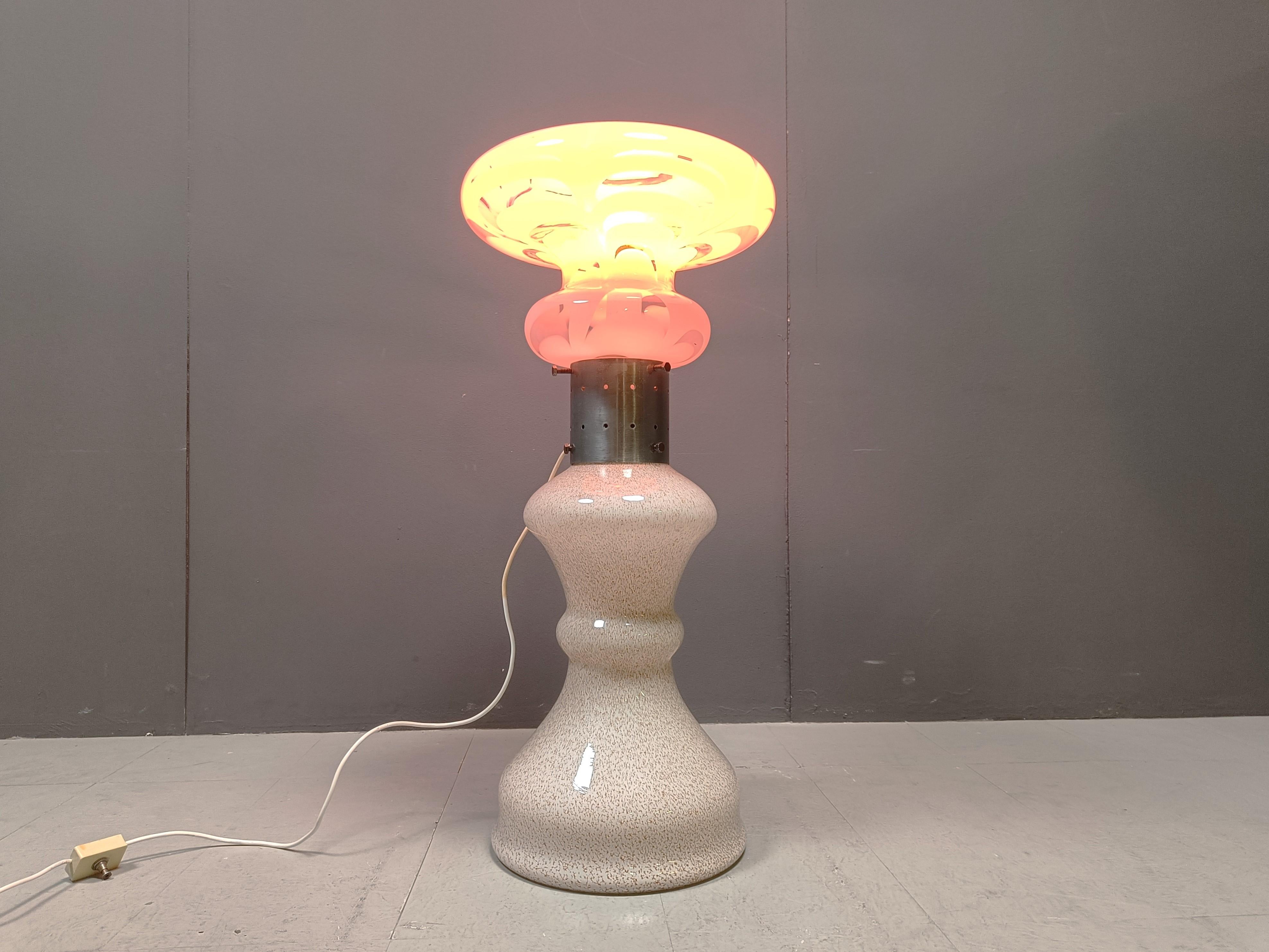 Lámpara de pie vintage de Mazzega, años 1960 en venta 2