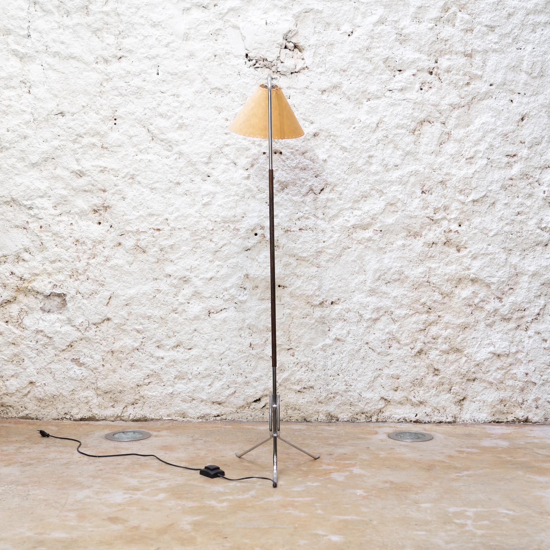 Metal Vintage Floor Lamp by Pete Sans, Taller Uno, Barcelona, 1990s
