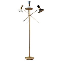 Retro Floor Lamp by Stilnovo, Italy, 1960s