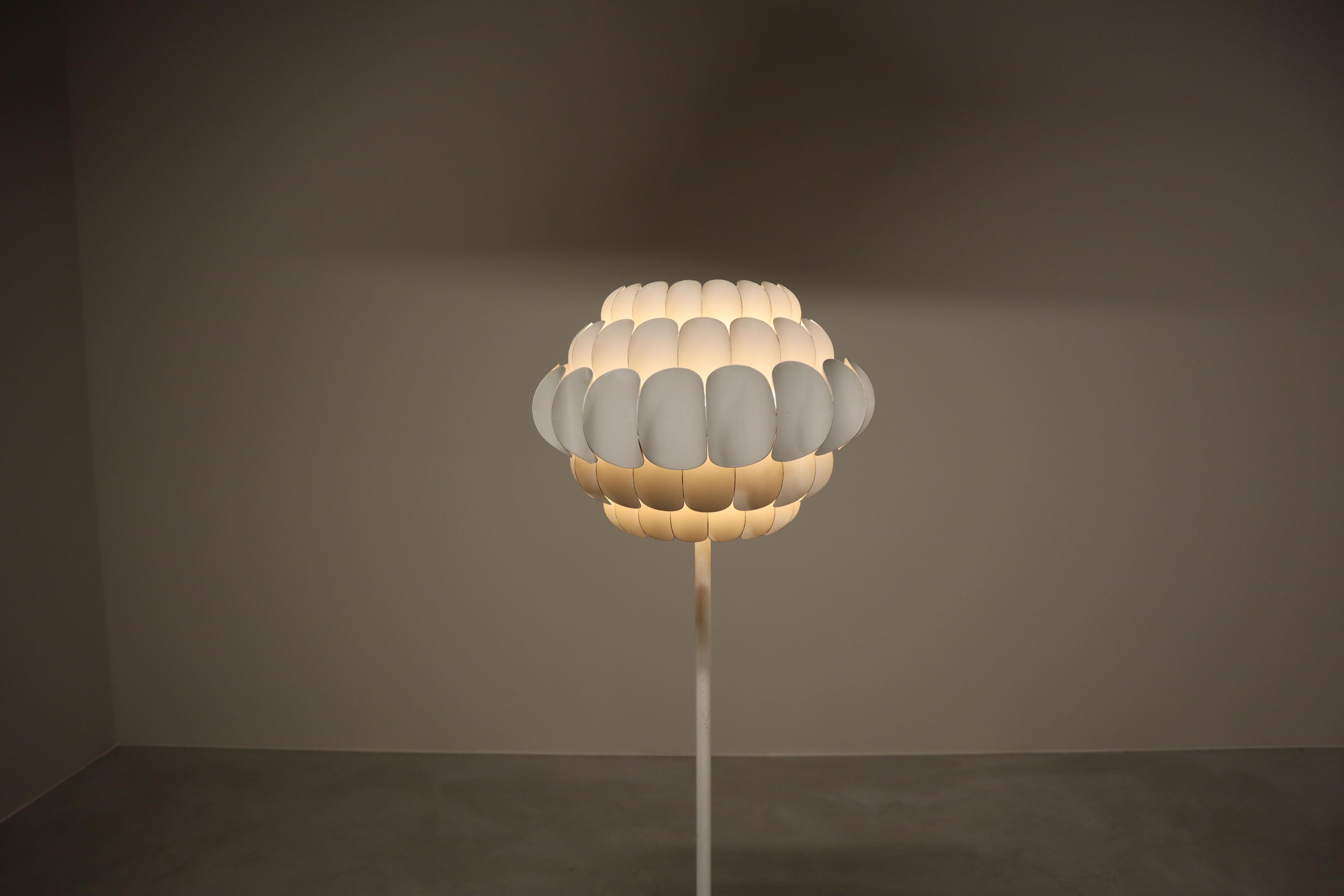 20th Century Vintage Floor Lamp by Temde Leuchten, 1960s Germany For Sale