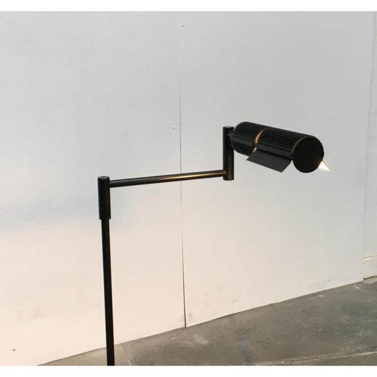 Industrial Vintage Floor Lamp by V. Frauenknecht for Swiss Lamps International, 1970s For Sale