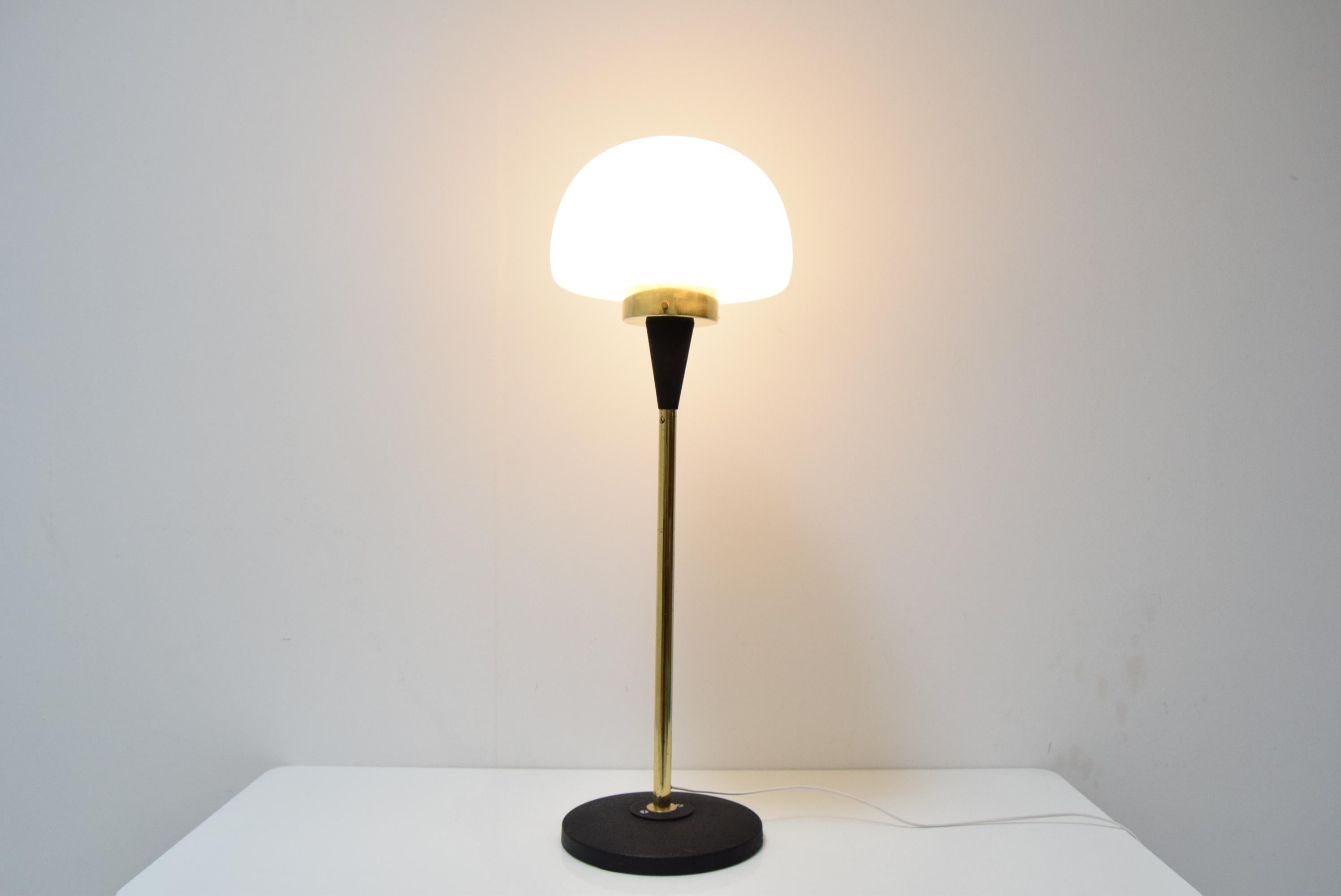 Vintage Floor Lamp Designed by Jaroslav Bejvl for Lidokov, 1960's.  For Sale 7