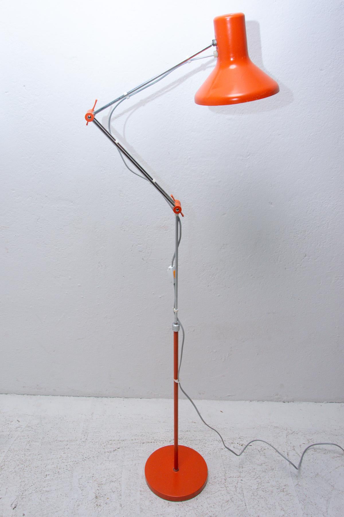 Vintage Floor Lamp Designed by Josef Hůrka, 1960´s, Czechoslovakia 3