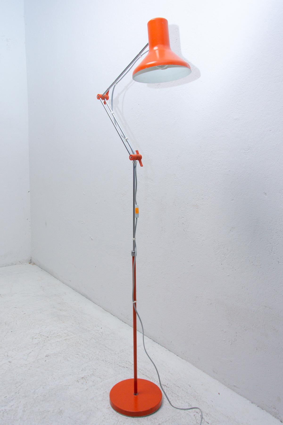 Vintage Floor Lamp Designed by Josef Hůrka, 1960´s, Czechoslovakia 5