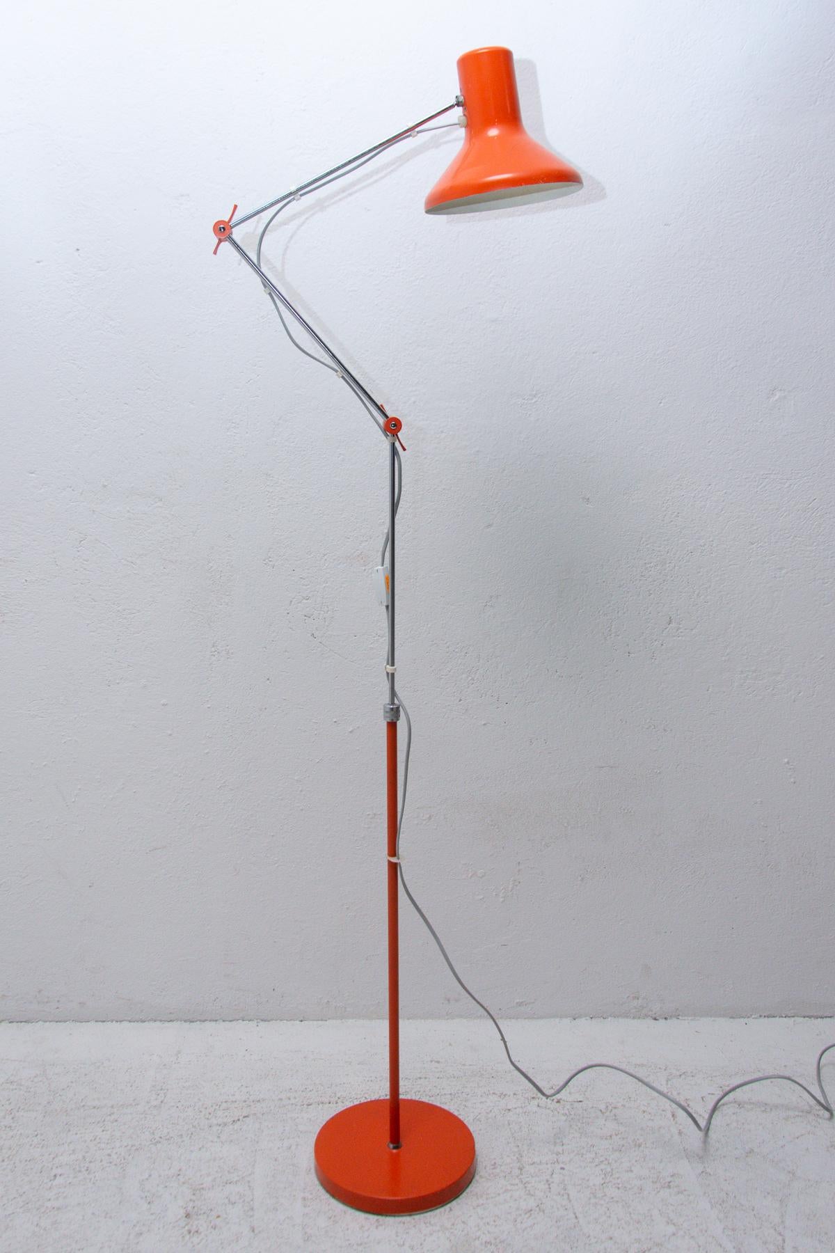 Vintage Floor Lamp Designed by Josef Hůrka, 1960´s, Czechoslovakia 7