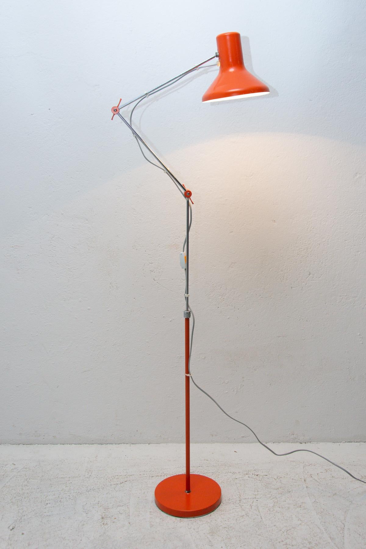 Vintage Floor Lamp Designed by Josef Hůrka, 1960´s, Czechoslovakia 9