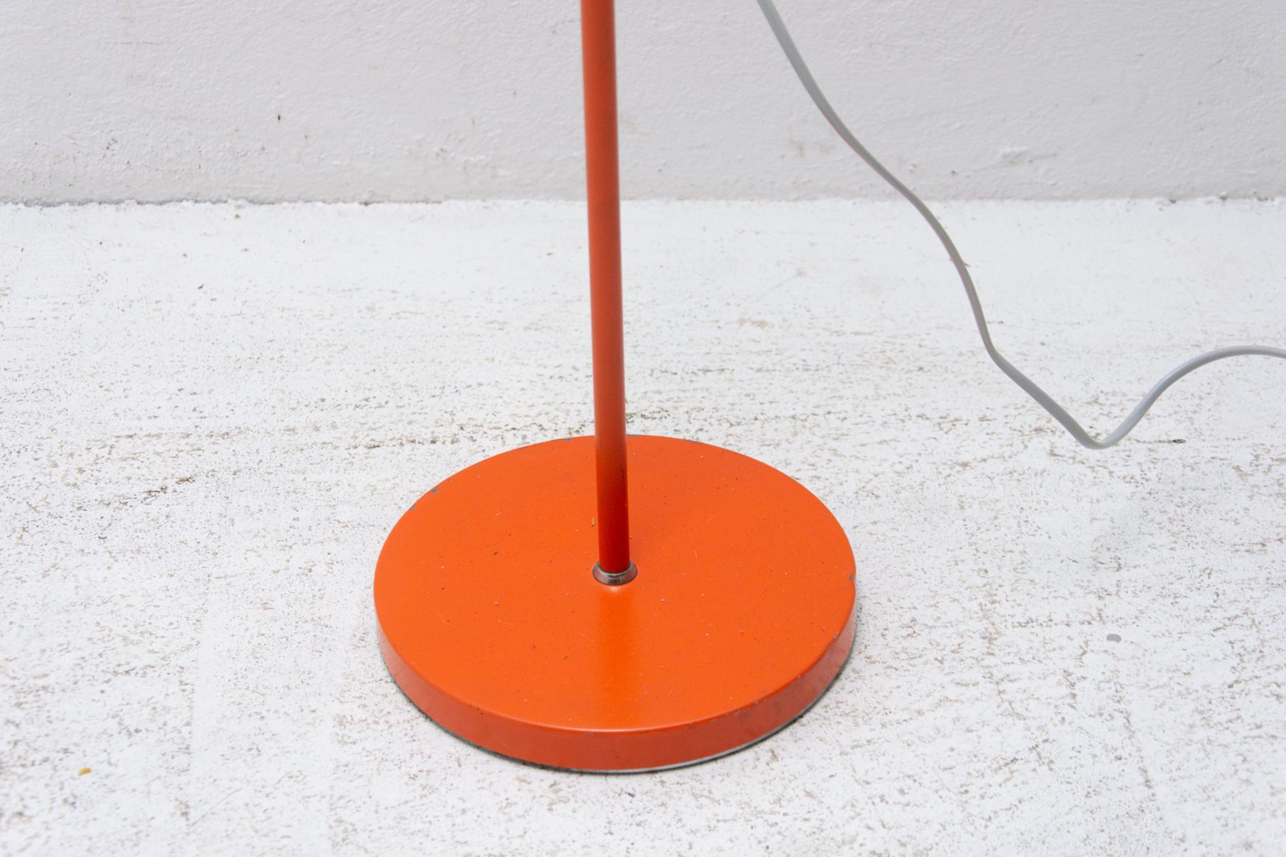 Vintage Floor Lamp Designed by Josef Hůrka, 1960´s, Czechoslovakia In Good Condition In Prague 8, CZ