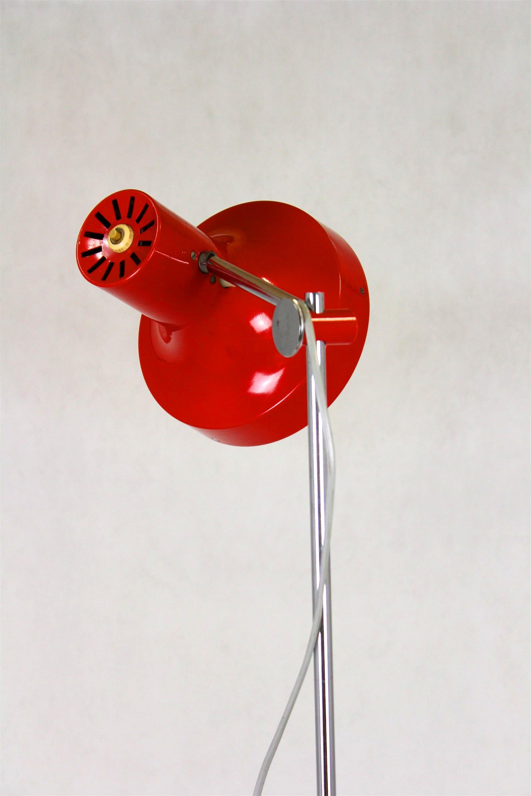 Mid-Century Modern Vintage Floor Lamp from Napako, 1970s For Sale