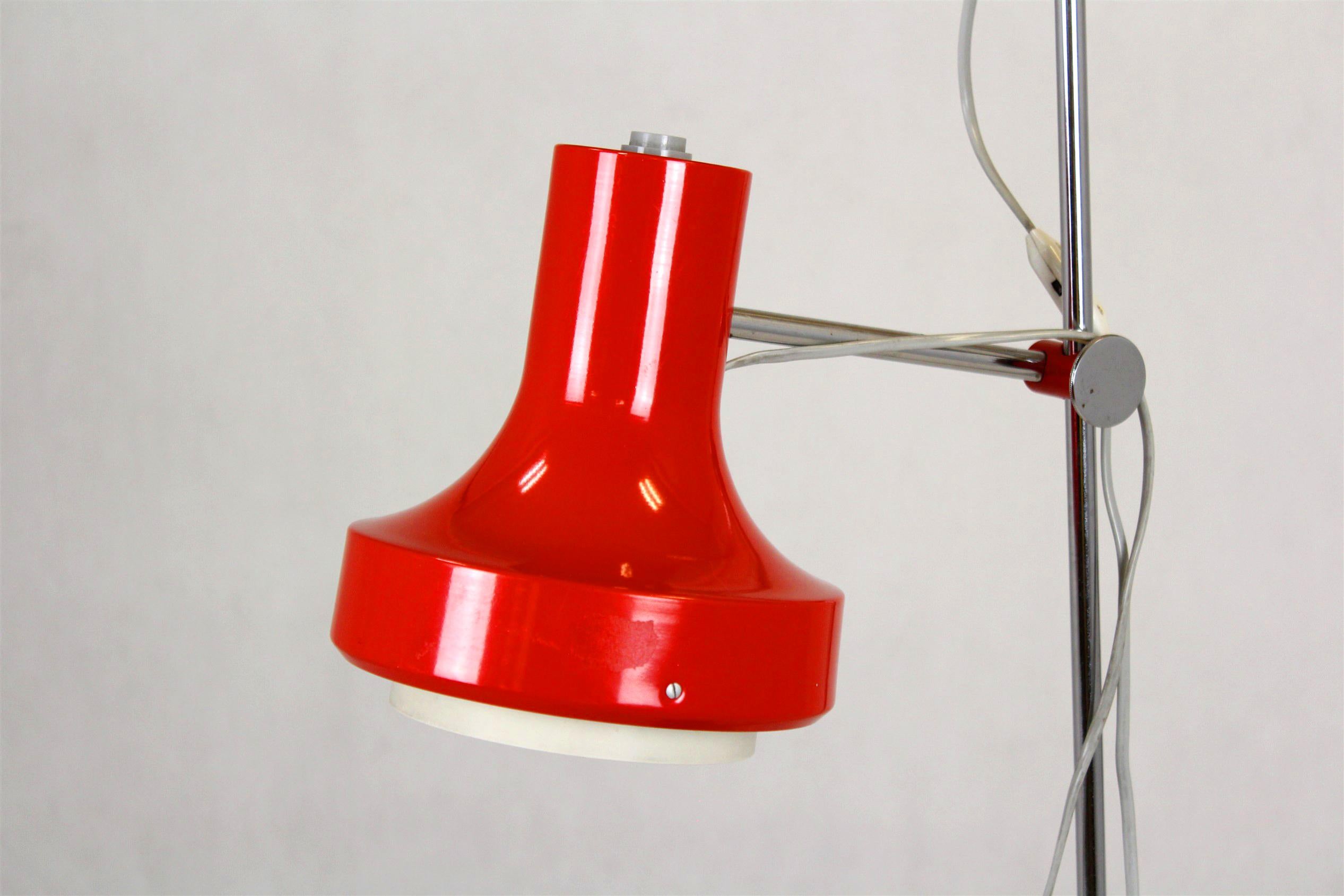 Vintage Floor Lamp from Napako, 1970s In Good Condition For Sale In Żory, PL