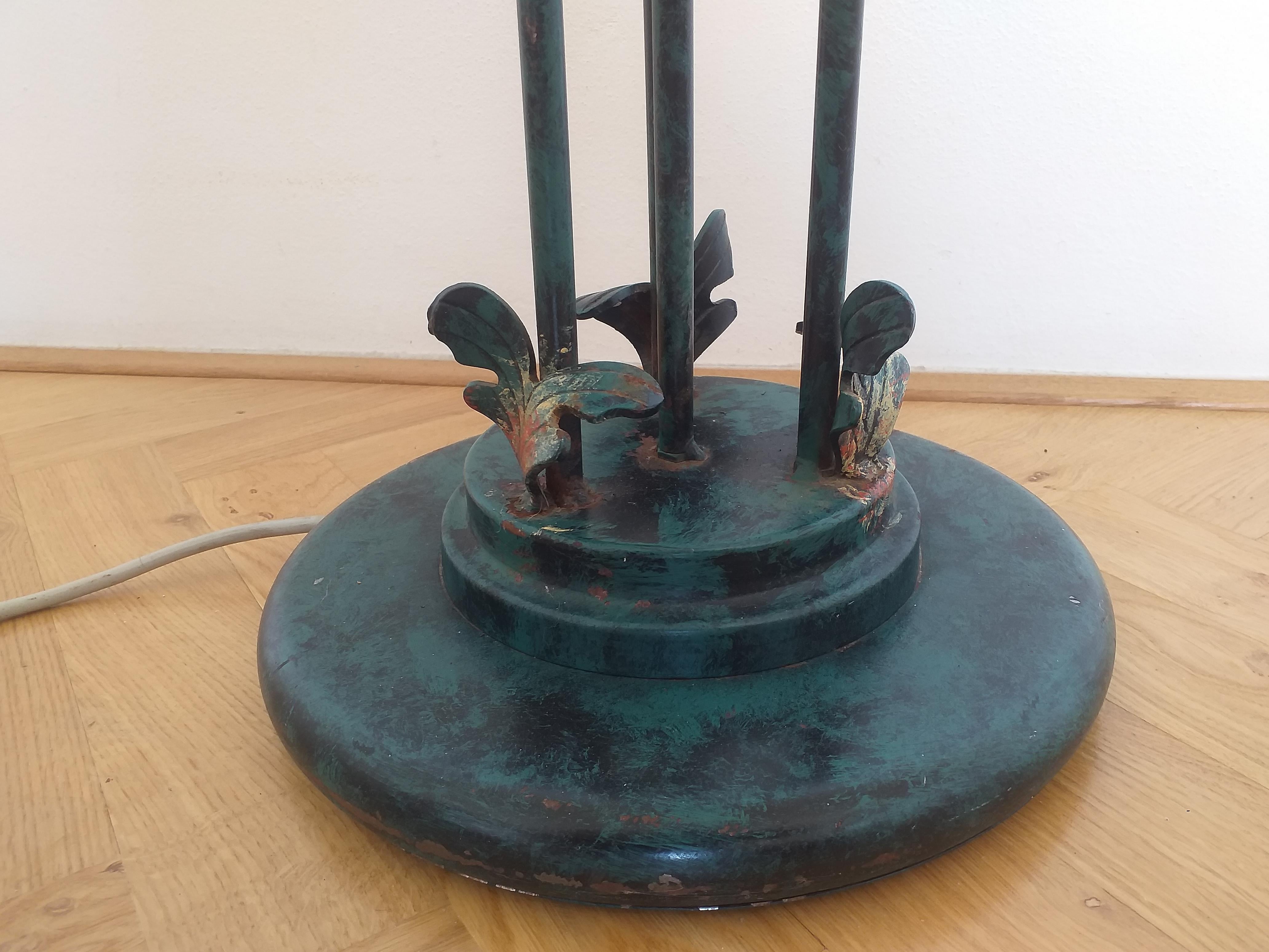 Mid-20th Century Vintage Floor Lamp in Art Nouveau Style, 1950s For Sale