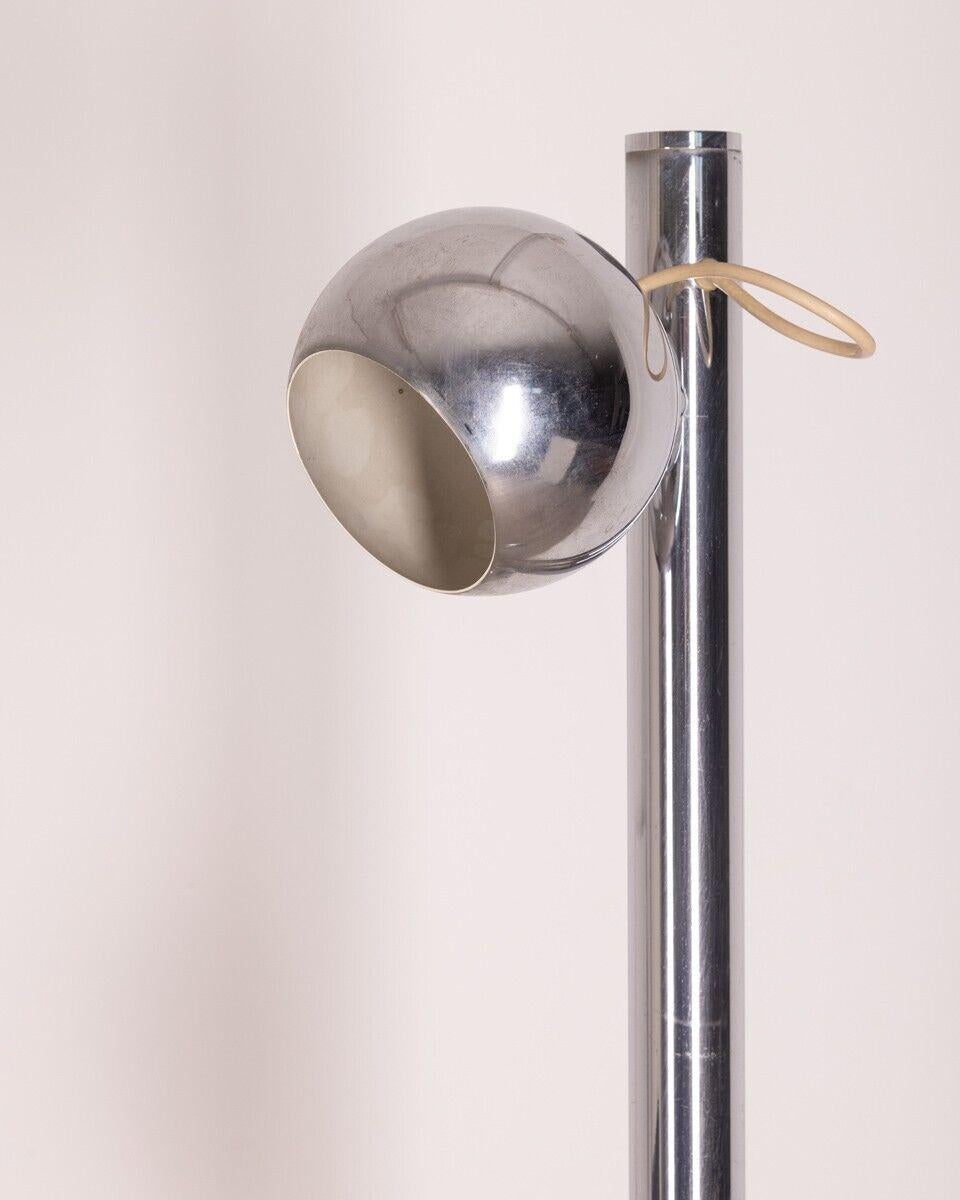 Vintage-Stehlampe aus verchromtem Stahl von Goffredo Reggiani für Reggiani im Angebot 3