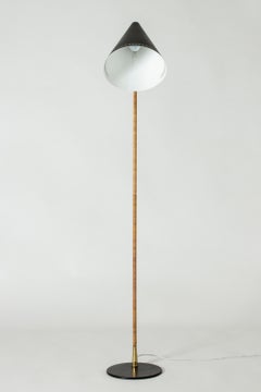 Lampadaire vintage Modèle K10-10 de Paavo Tynell, Idman, Finlande, années 1950