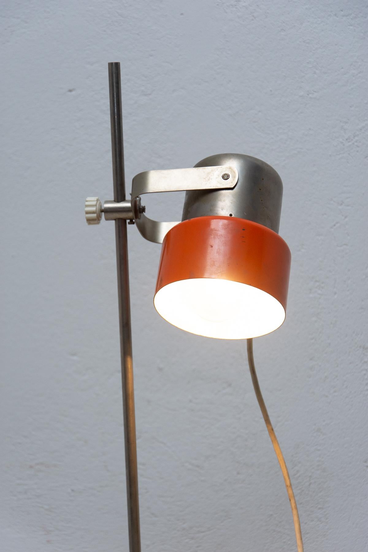 Vintage Floor Lamp or Spotlight by Josef Hurka, Czechoslovakia, 1970´s 6