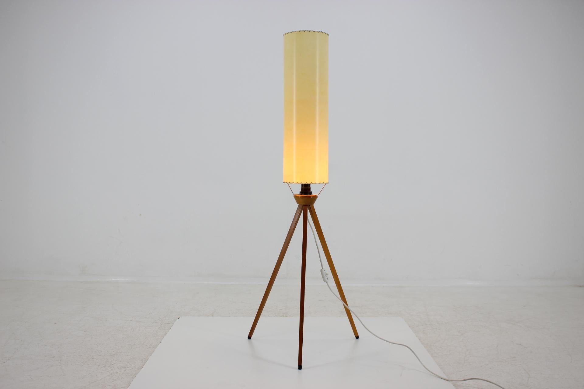 Plastic Vintage Floor Lamp, ULUV, 1960s For Sale