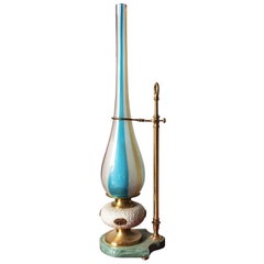 Vintage Floor Lamp with Murano Glass, Italy, 1960s