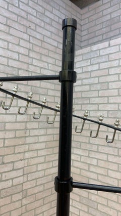 Vintage Floor Standing Spiral Clothing Display Stand