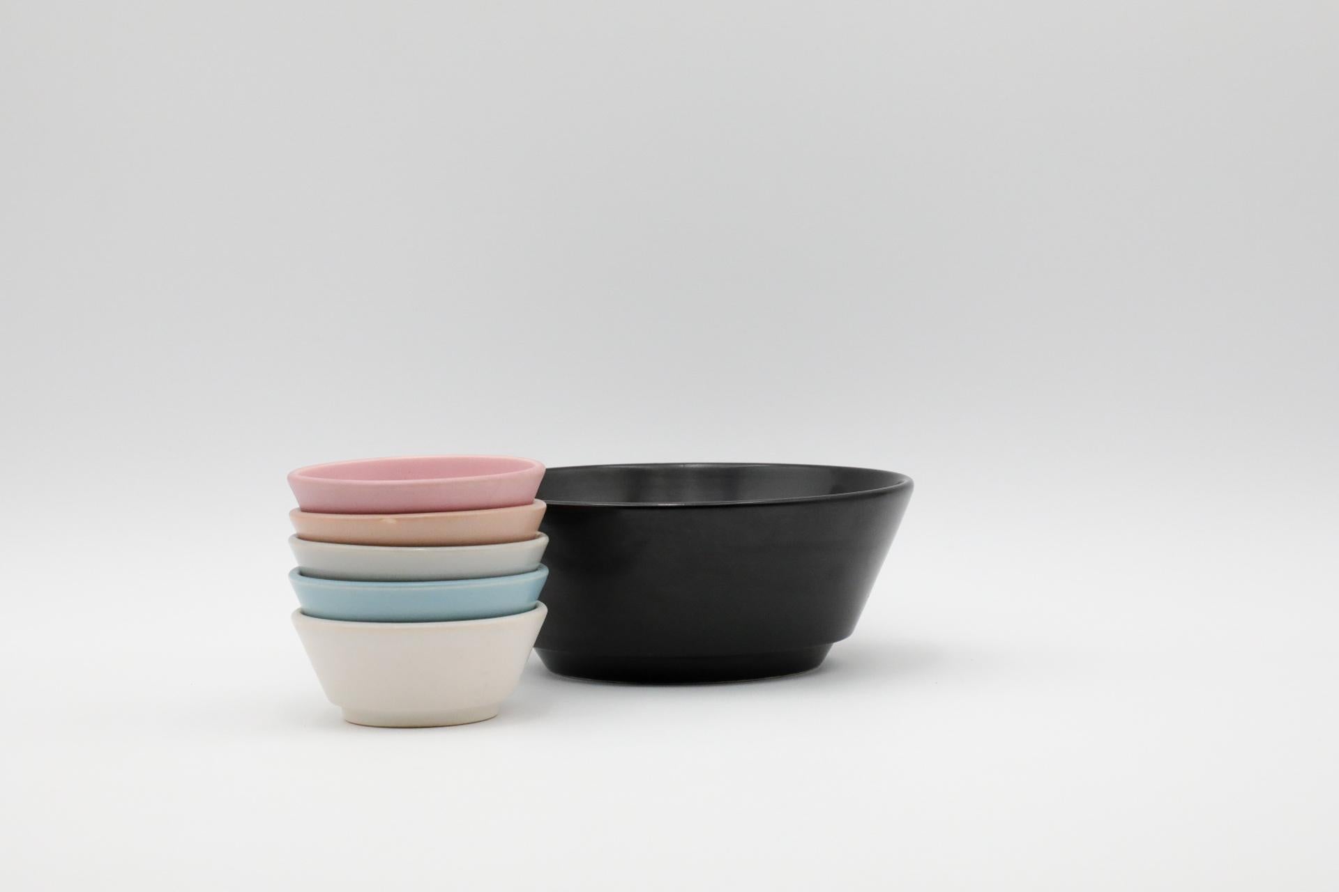 Céramique Bols à condiments Flora Gouda multicolores et un bol plus grand en vente