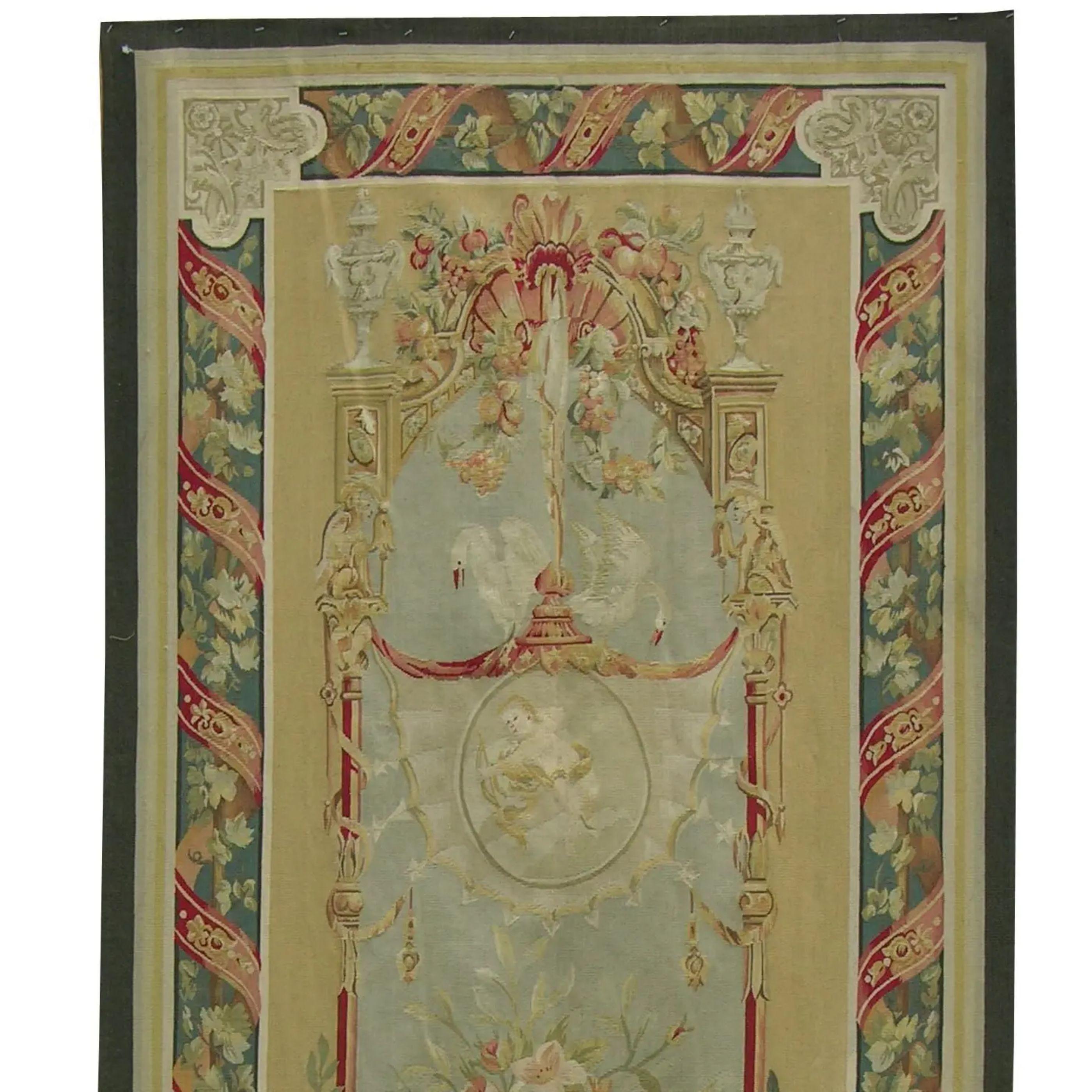 Empire Vintage Floral Hanging Tapestry 10.0X4.0 For Sale