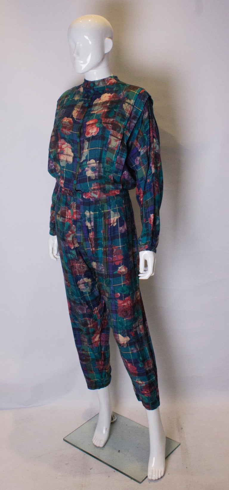 Vintage Floral Jumpsuit main image 1
