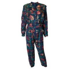 Vintage Floral Jumpsuit