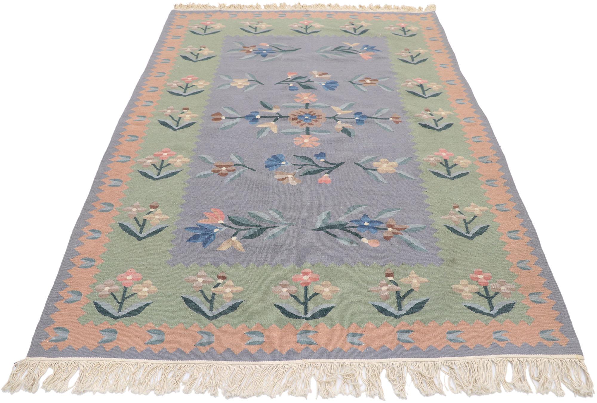 vintage floral carpet