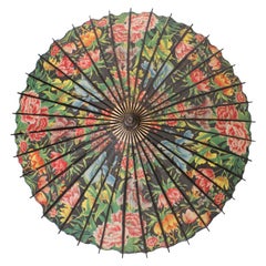 Vintage Floral Sonnenschirm