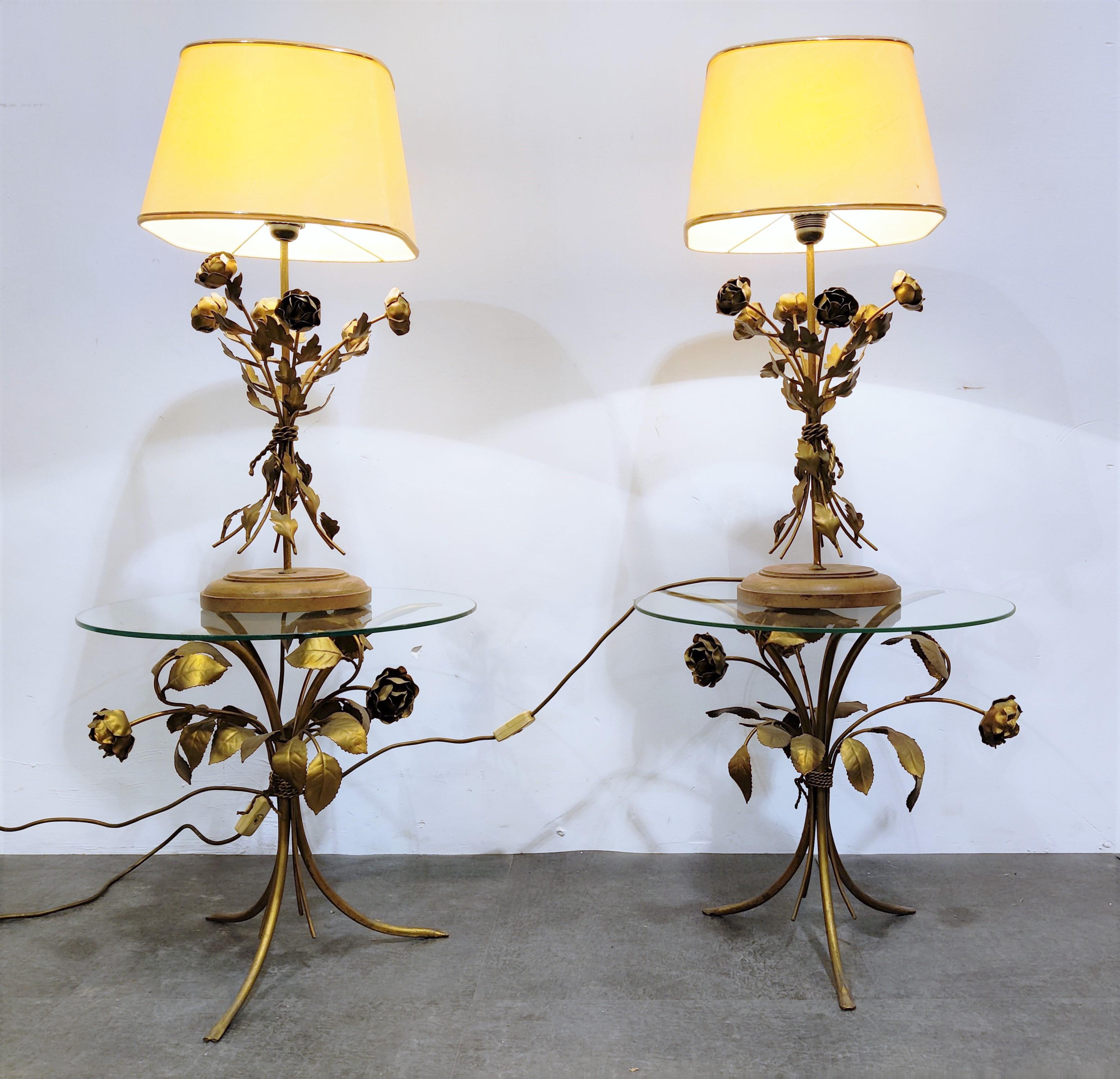 vintage 1960's table lamps
