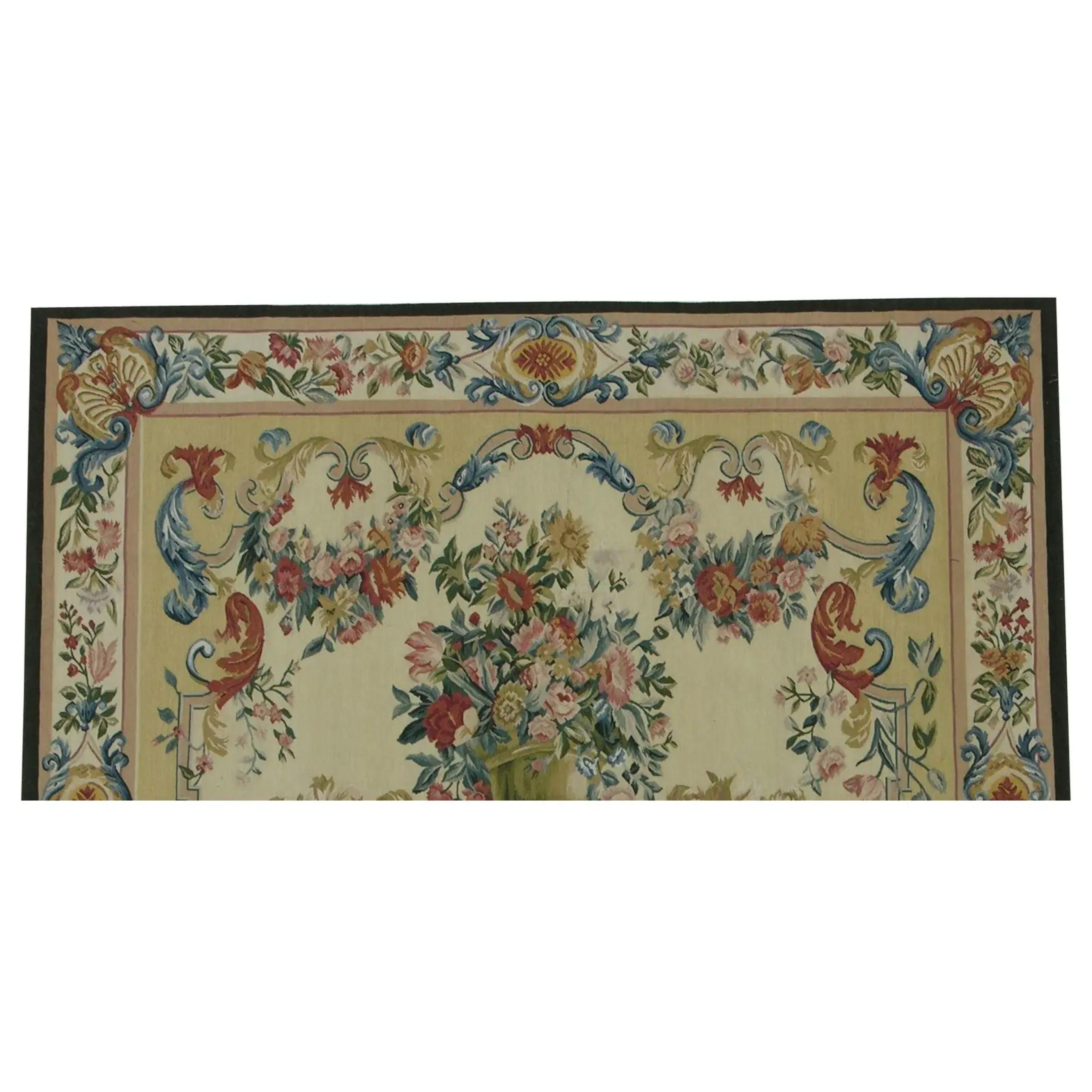 Empire Vintage Floral Tapestry 5.1X5 For Sale