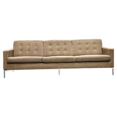 Vintage Florence Knoll 3 Seater Sofa by Knoll Cato Wool 1970s