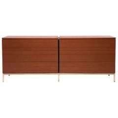 Vintage Florence Knoll Double Chest of Drawers