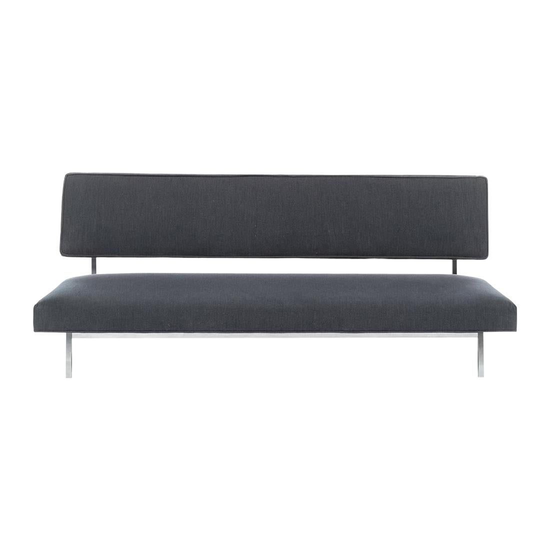 Florence Knoll "Parallel Bar" Convertible Sofa Mid-Century Modern Daybed Lounge 
