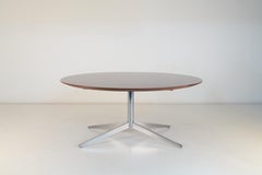 Vintage Florence Knoll Rosewood Large Round Table / Desk for Knoll International