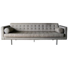 Vintage Florence Knoll Style Sofa, circa 1980