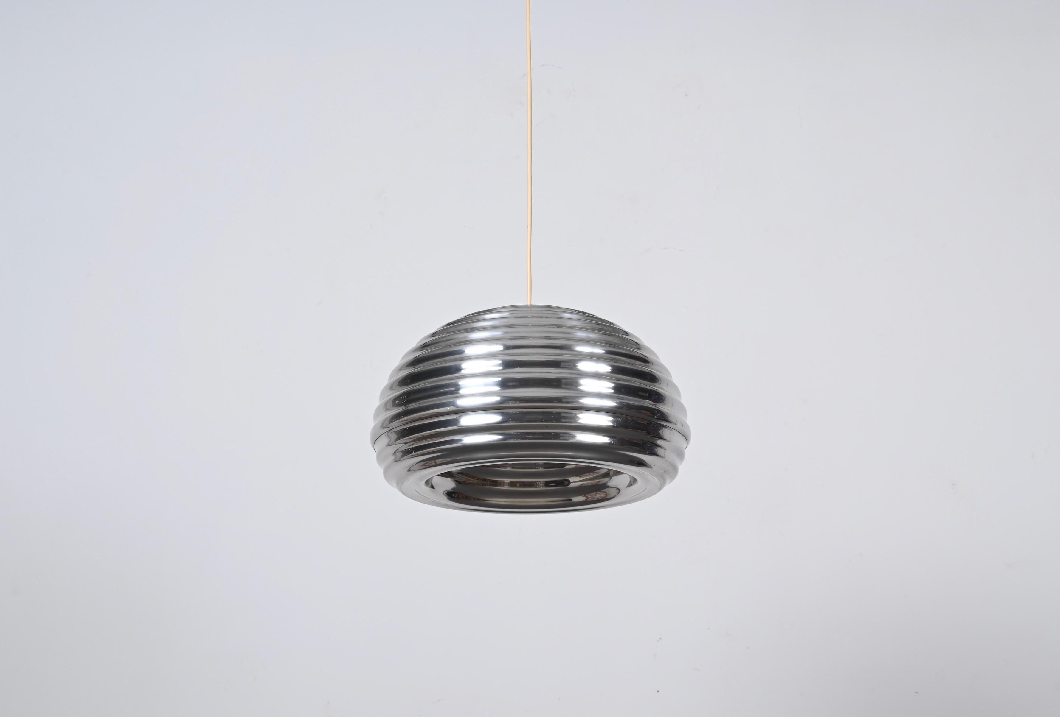 Milieu du XXe siècle Lampe à suspension vintage Flos Splugen Brau par Achille Castiglioni pour Flos, Italie, 1961 en vente