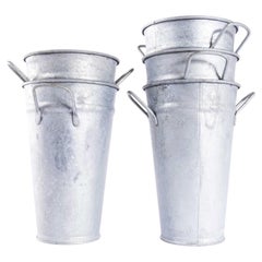 Vintage Flower Buckets