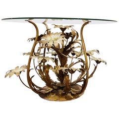 Vintage Flower Coffee Table, Italy, 1960s