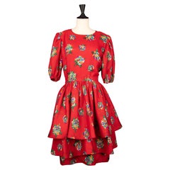 Robe à fleurs vintage circa 1990