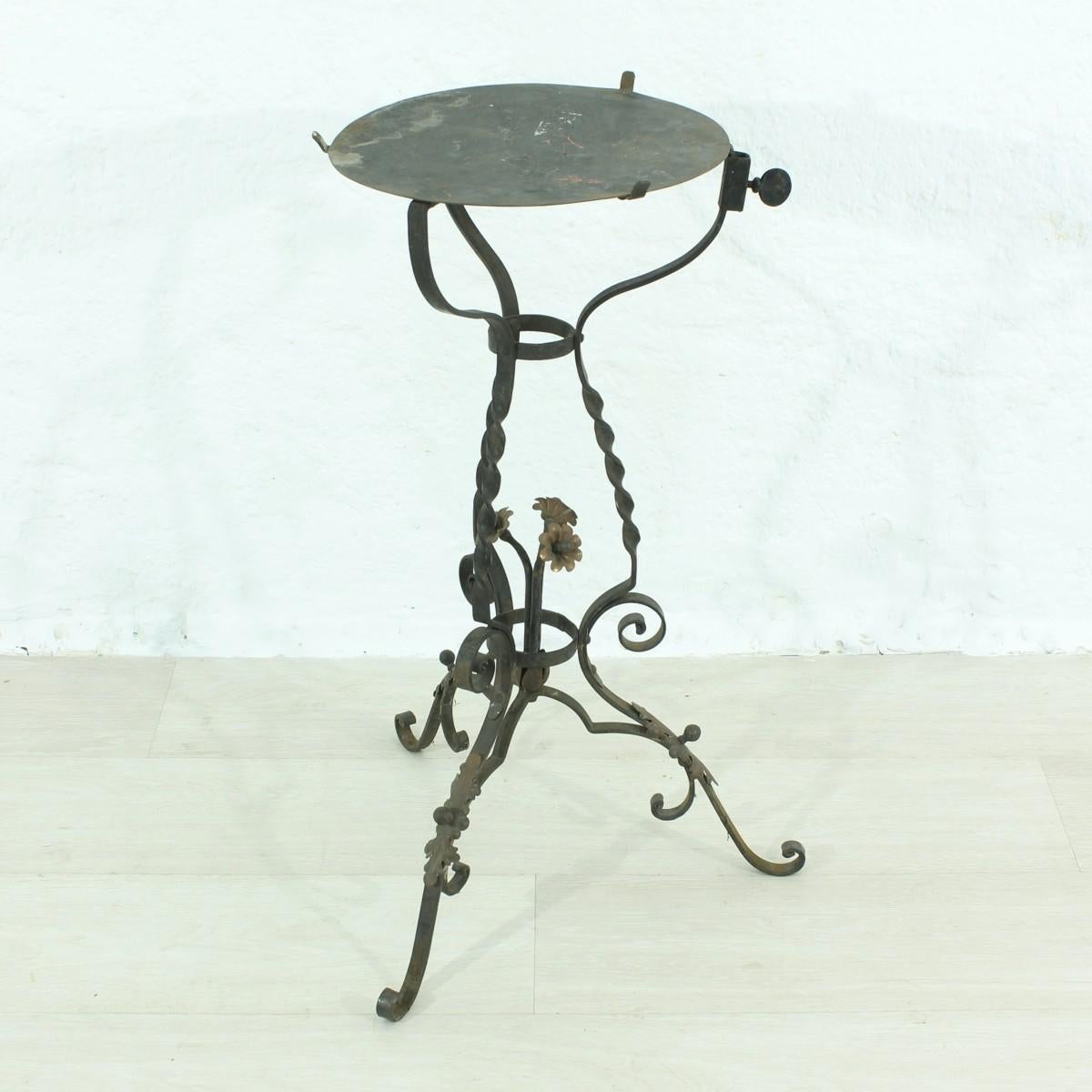 Vintage Flower or Plant Stand, 1940s im Angebot 2