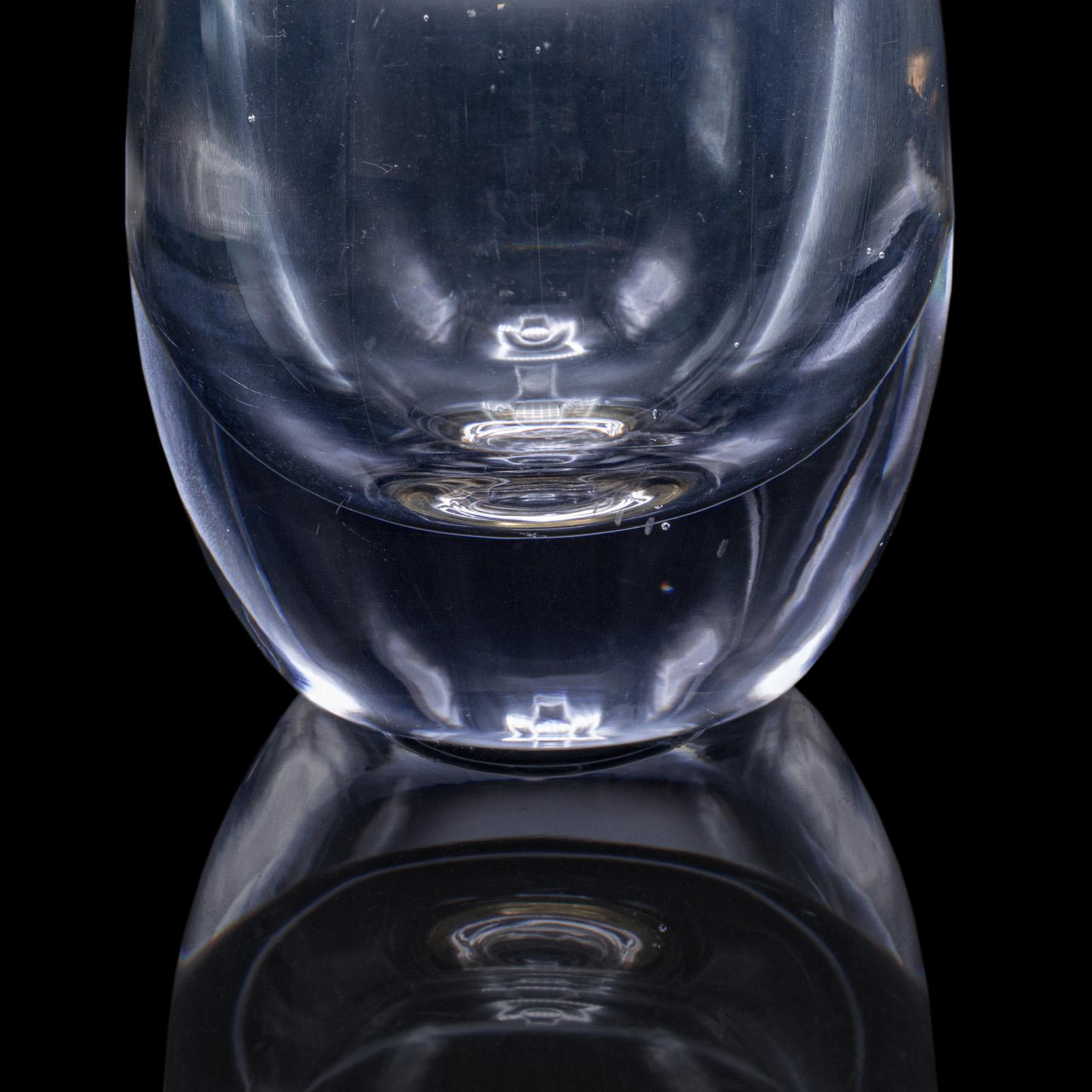 Vaso di fiori d'epoca, inglese, vetro artistico, espositore, vaso a goccia, C.C. in vendita 2