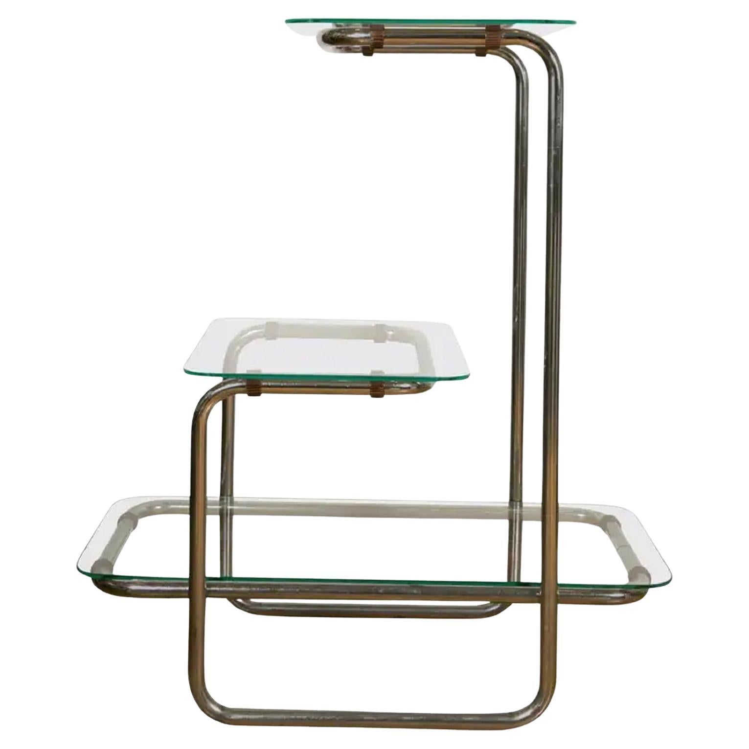  Vintage flower Stand Thonet B 136 by Emile Guyot, 1930´s