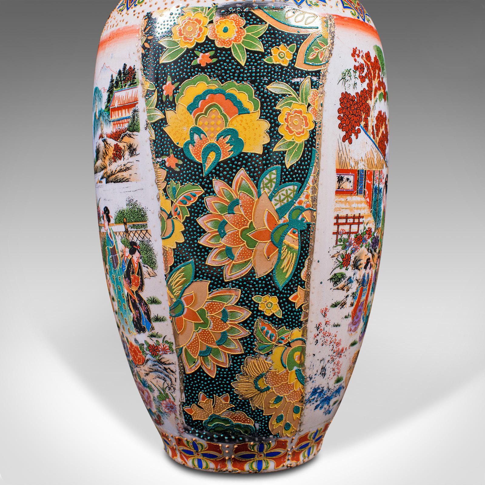 Vintage Flower Vase, Chinese, Art Deco, Display, Urn, Mid 20th Century, C.1940 3
