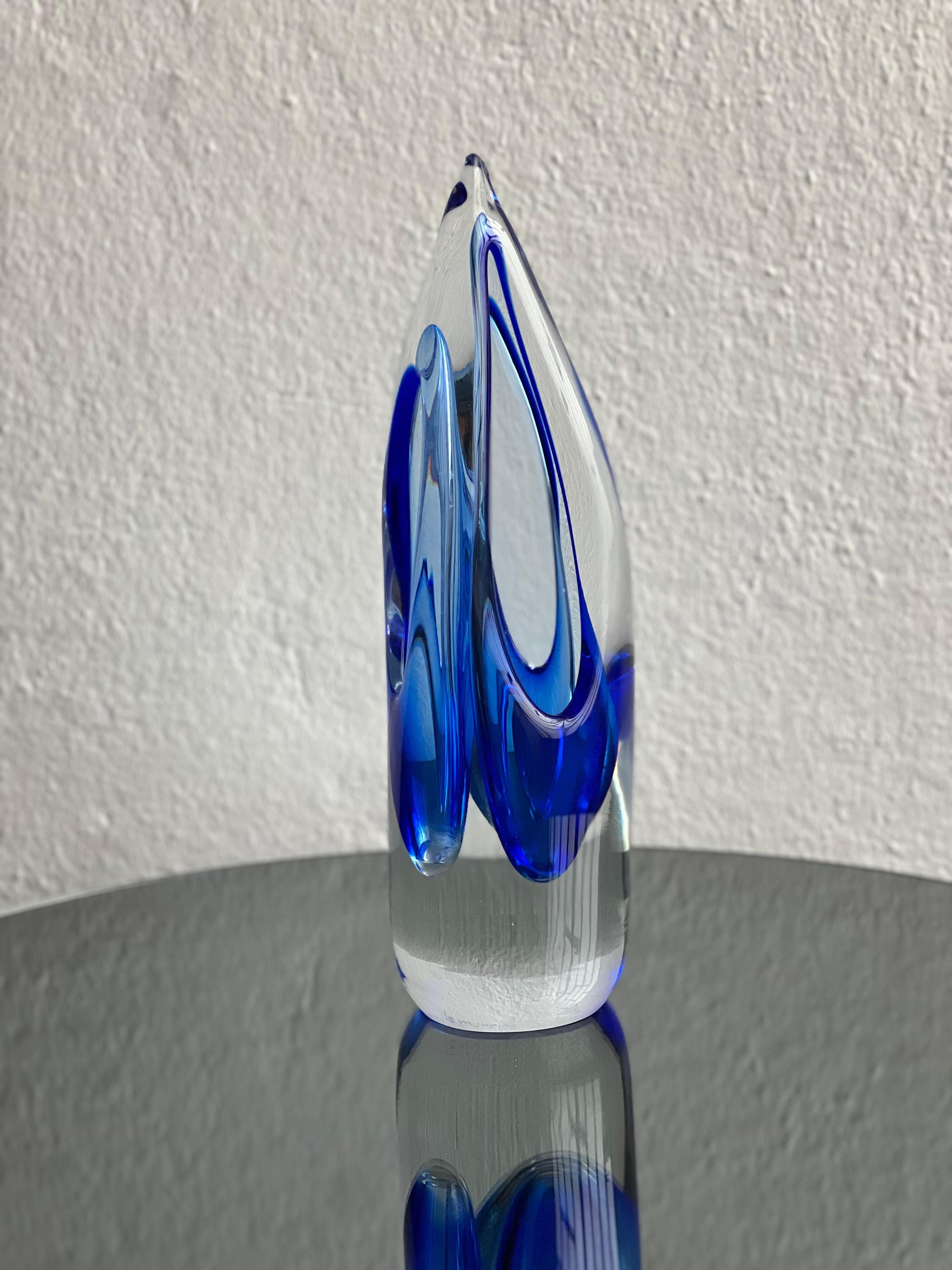 Italian Massive Sculpural Vase , decorative in 