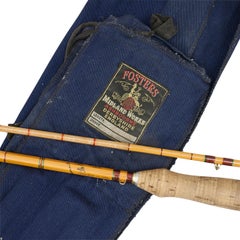 Vintage Fly Fishing Rod by Fosters 'The England's Favourite' Split Cane