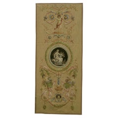 Vintage Flying Angels Design Tapestry 3'5" X 8'2"