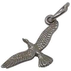 Vintage Flying Bird/Goose Charm/Pendant