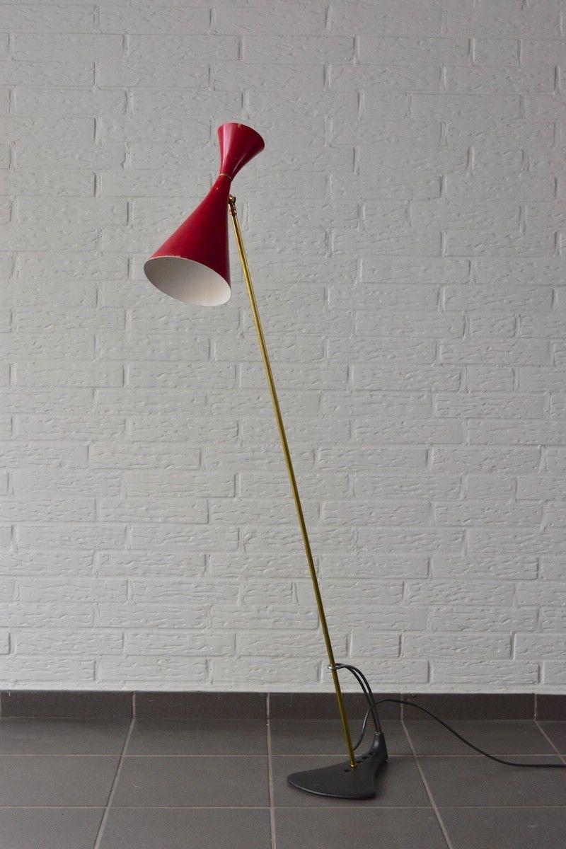 Vintage Fog & Mørup Floor Lamp Made in Denmark 4