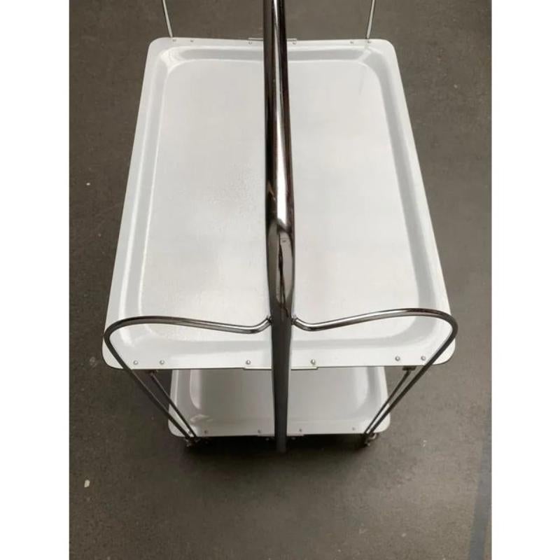 Vintage Foldable Service Cart by Raquer, 1970s For Sale 1